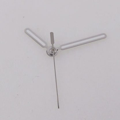 29MM Pilot Watch Dial Face for NH35 NH36 Dive Watch Mod Parts Silver Hand set Date Window Sterile Dial Plate Green Luminous