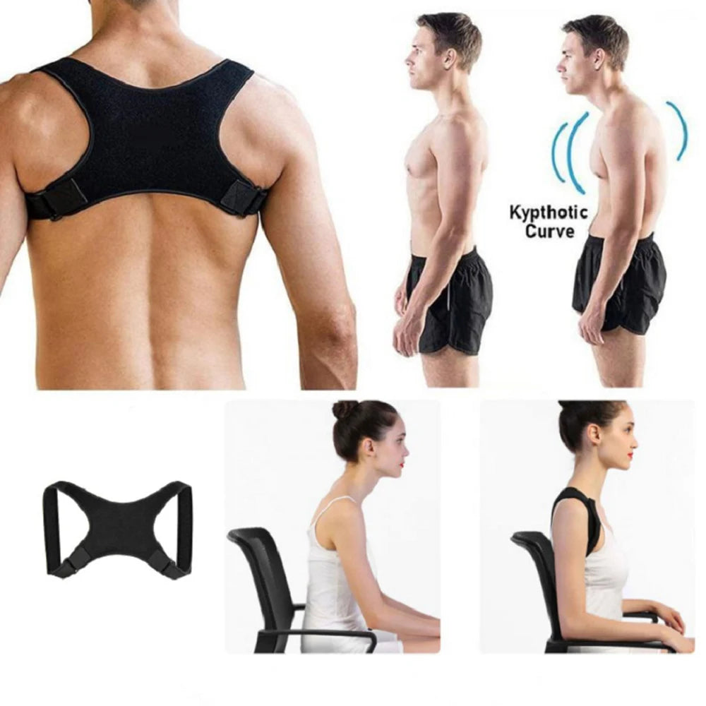 1PCS Posture Corrector for Women Men,Comfortable Posture Trainer for Spinal Alignment Posture Belts,Adjustable Back Straightener