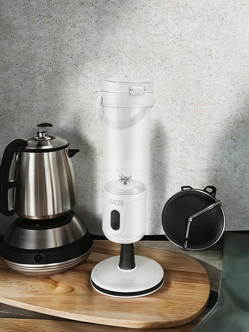 Portable Blender 4000mAh 600ML USB Rechargeable Electric Juicer for Smoothies Personal Fruit Mixer Compact Outdoor Fruit Blender