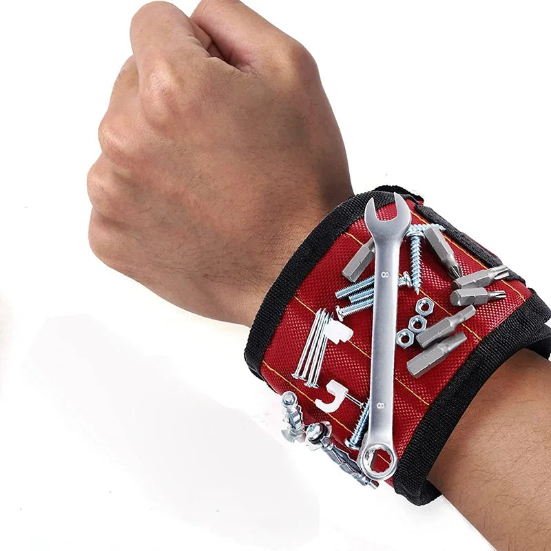 Magnetic tool wristband Working Magnetic wristband, magnetic wristband with strong magnetic nail suction
