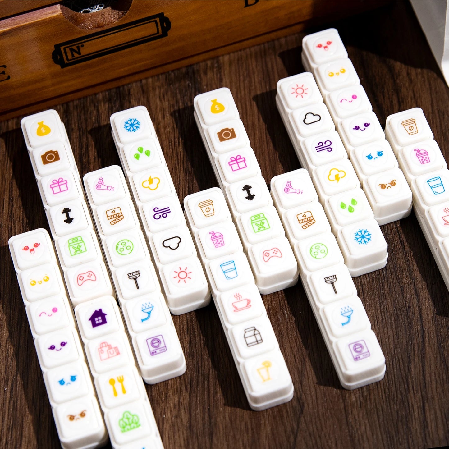 6 pcs，Teacher seals，Commendation Seal，Award Seal，Teacher Evaluation Award Seal，Cartoon color seal，Stationery Scrapbook supplies