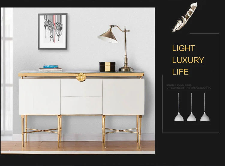 Dining Room Cabinet Sideboard Modern Simple Wooden Living Room Pantry Cabinet Storage Cabinet