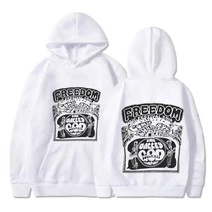 Classic Freedom Hoodies  Apparel  Camisa  Sweatshirt Customized  Hoodied Pullover  Hoodie Harajuku