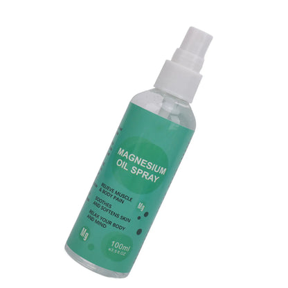 100ml Magnesium Oil Spray Pure Magnesium Oil Body Spray Magnesium Mist for Massage Relaxation