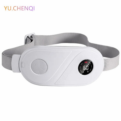 Women's Menstrual Period Hot Compress Warming Belt Vibrating Waist Massager