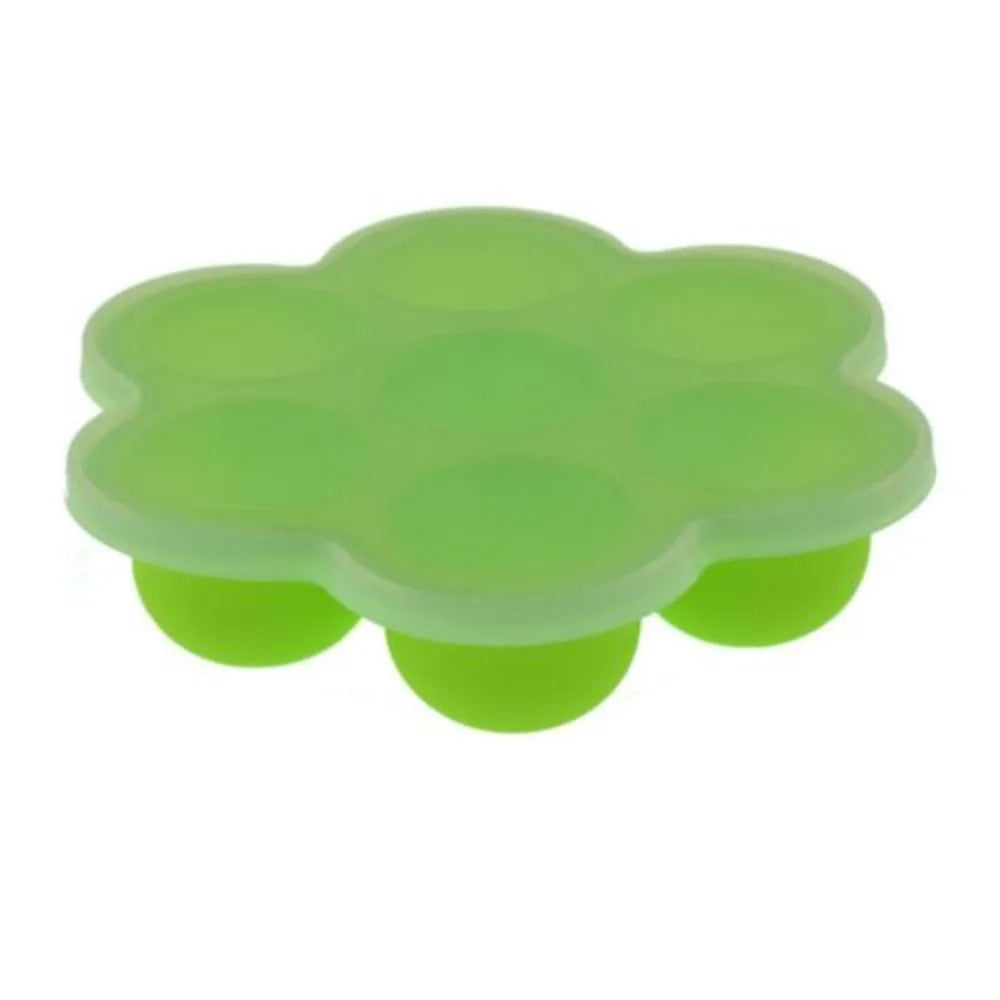 Silicone Weaning Baby Food Freezer Tray 7 Pots Storage Container w Lid BPA Free