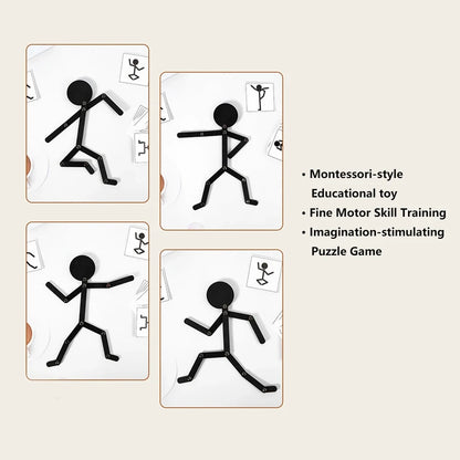 Montessori Material DIY Puzzle Toys Boards Educational Game Early Learning Toy For Children Preschool Fine Motor Training