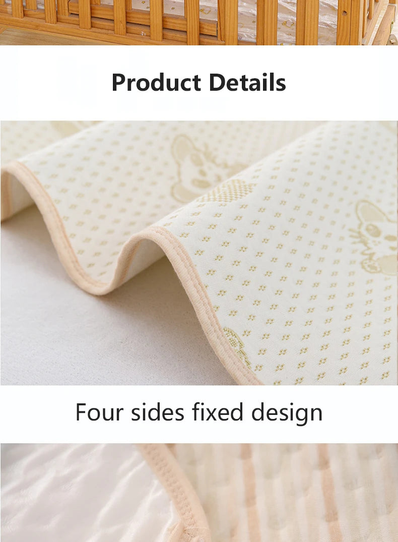 Diaper Changing Pad Changing Mat Covers Washable Waterproof Nappy Newborn Reusable Infant Cotton Urinal Mat Breathable Baby