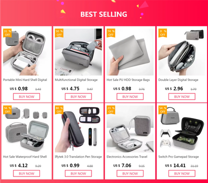 Tech Pouch Organizer for Keyboard Within 82-108 Key Mechanical Keyboard Storage Bag Organizer Travel Tech Pouches Dust Cover