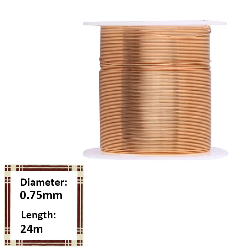 1300M-6M copper lacquer wire 0.1mm -1.5mm Cable Copper Wire Magnet Wire Enameled Copper Winding Wire Coil Copper Wire