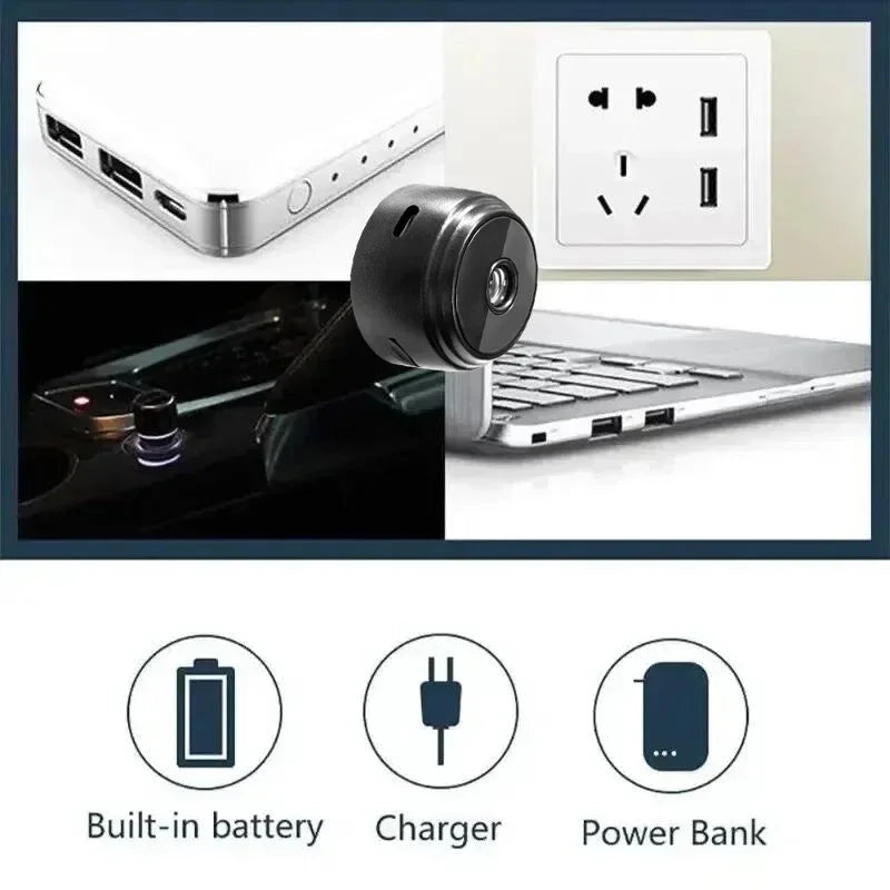 Home Security A9 Camera HD Wireless WIFI Network 1080p Infrared Night Vision For Outdoor Sports With Surveillance Features