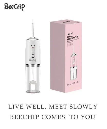 Hqd Portable Household Electric Tooth Washer Teeth Cleaning Oral Care No Harm to Teeth Dental Rechargeable Teeth Whitening