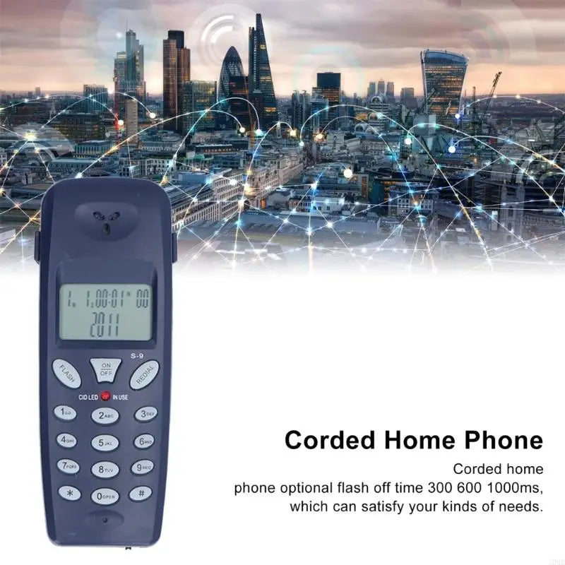 Multi Functional Telephone Line Tester Phone for Incoming Call Display, Line Testing, and Conversation Monitoring