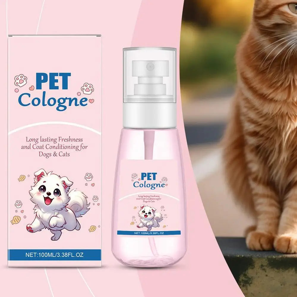 Deodorizing Dog Spray Mild Kitten Odor Removal Natural Deodorizer Perfume Spray For Dogs And Cats Long-lasting Odor Control