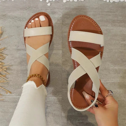 Women Sandals Shoes Summer Party Sandals For Women Soft Sandals Ladies Breathable Shoes Woman Retro Footwear Female Women Sandal