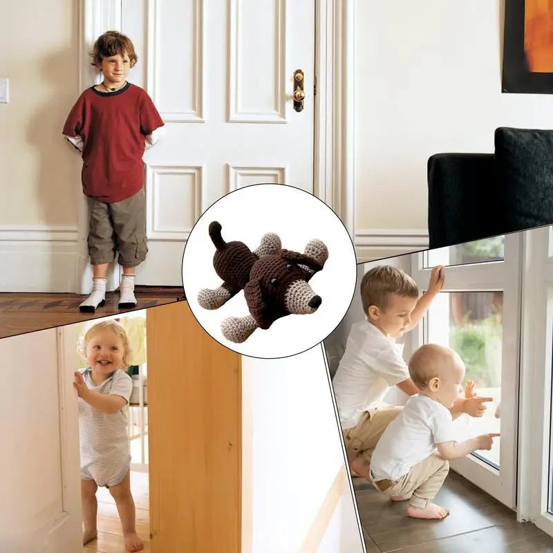 Animal Door Stopper Door Stoppers Cute Crochet Door Wedge Household Door Hardware Handmade Door Gear
