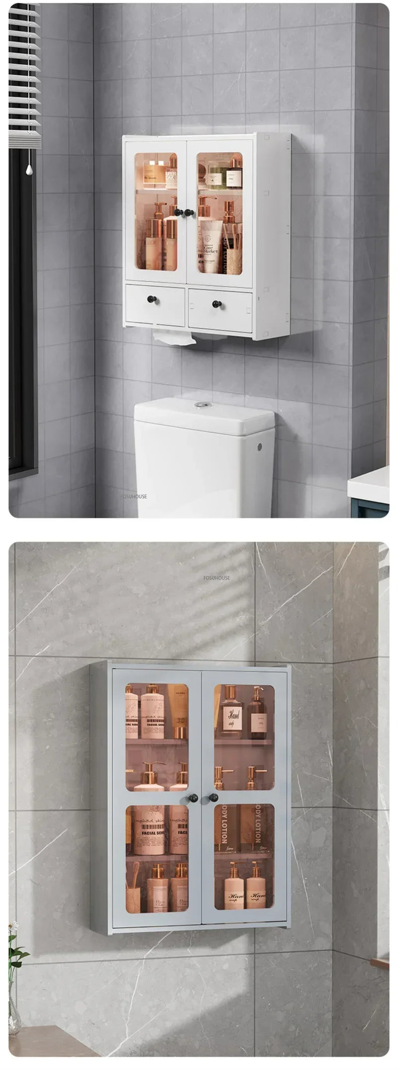 Open Cabinets Towel Cabinet Storage Bathroom Furniture Vanity Sink Narrow Double Washbasin Shelf Locker Wall Pharmacy Floor Wc