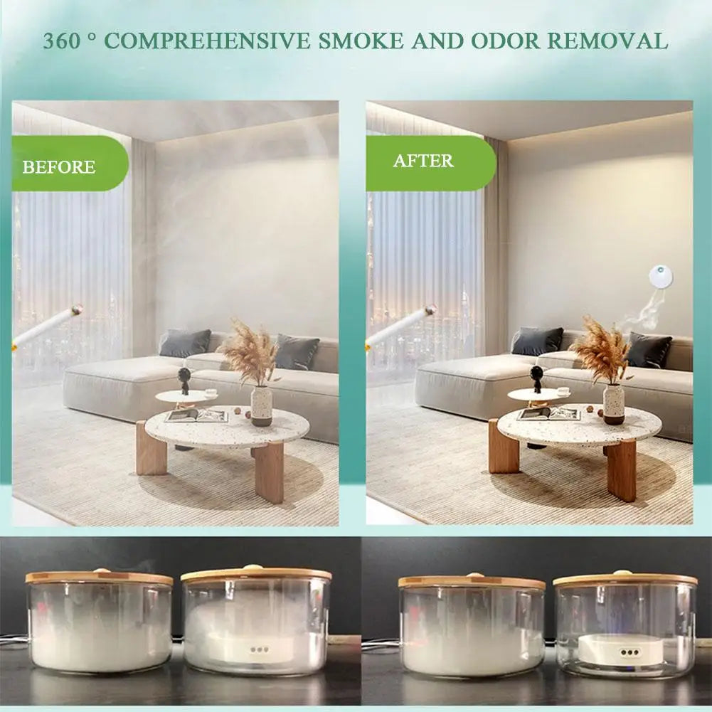 Pet Odor Eliminator Cat Litter Deodorizer Air Purifier For Dogs And Cats Odor Removal For Fresh Air Household Electric Air