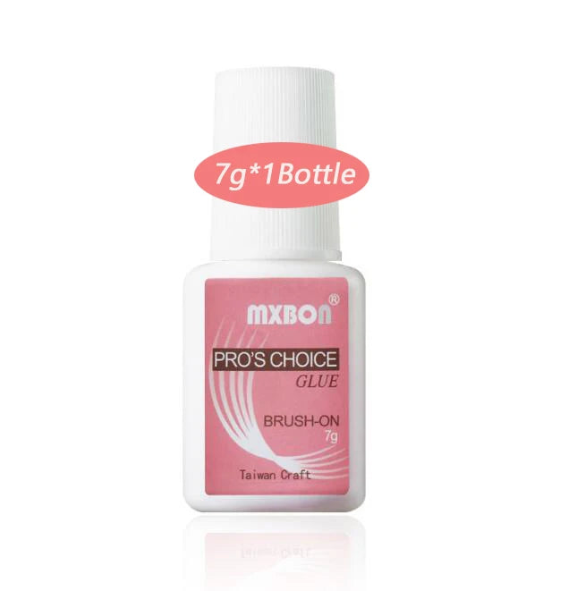 8ML Strong Nail Glue for Press on Nails Adhesive Broken Nail Repair Brush-on Nail Glue Rhinestone Charms Acrylic Tips Bond Glue