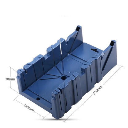 Multifunctional Woodworking Miter Saw Box Miter Saw Holder Saw Storage 45/22.5/90° Plastic Saw Box Medium Miter Saw Cabinet