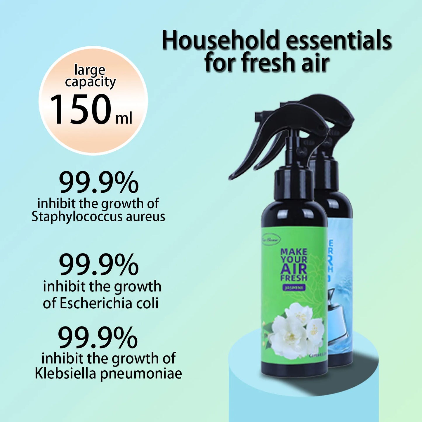 150ML Hand - sprayed Air Freshener, Car Spray, Home Air Purifying and Deodorizing Perfume
