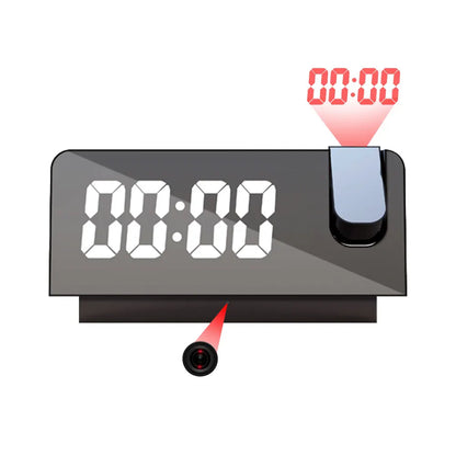 2025HD4K clock camera, wireless WiFi camera, smart home monitoring, pet camera, DIY camera, mini camera, nanny style monitoring