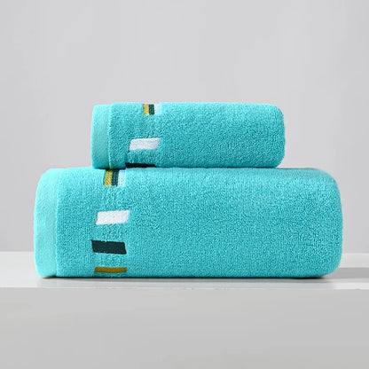 100% Cotton Large Bath Towel Adult Bath Towel Sweat Absorbent Bath Towel Colorful Bath Towel Set Large Size Bath Towel