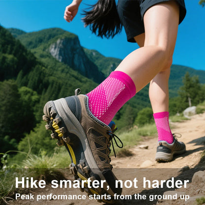 1Pair Neuropathy Socks - Compression Diabetic Toeless Foot Sleeves for Ankle Gout, Plantar Fasciitis Relief Brace for Men Women