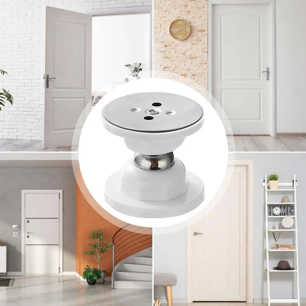 Door Stops for Wall Security Door Stopper No Drilling Wall Protector Door Magnetic Catch Adhesive Door Stops for Bottom of Door