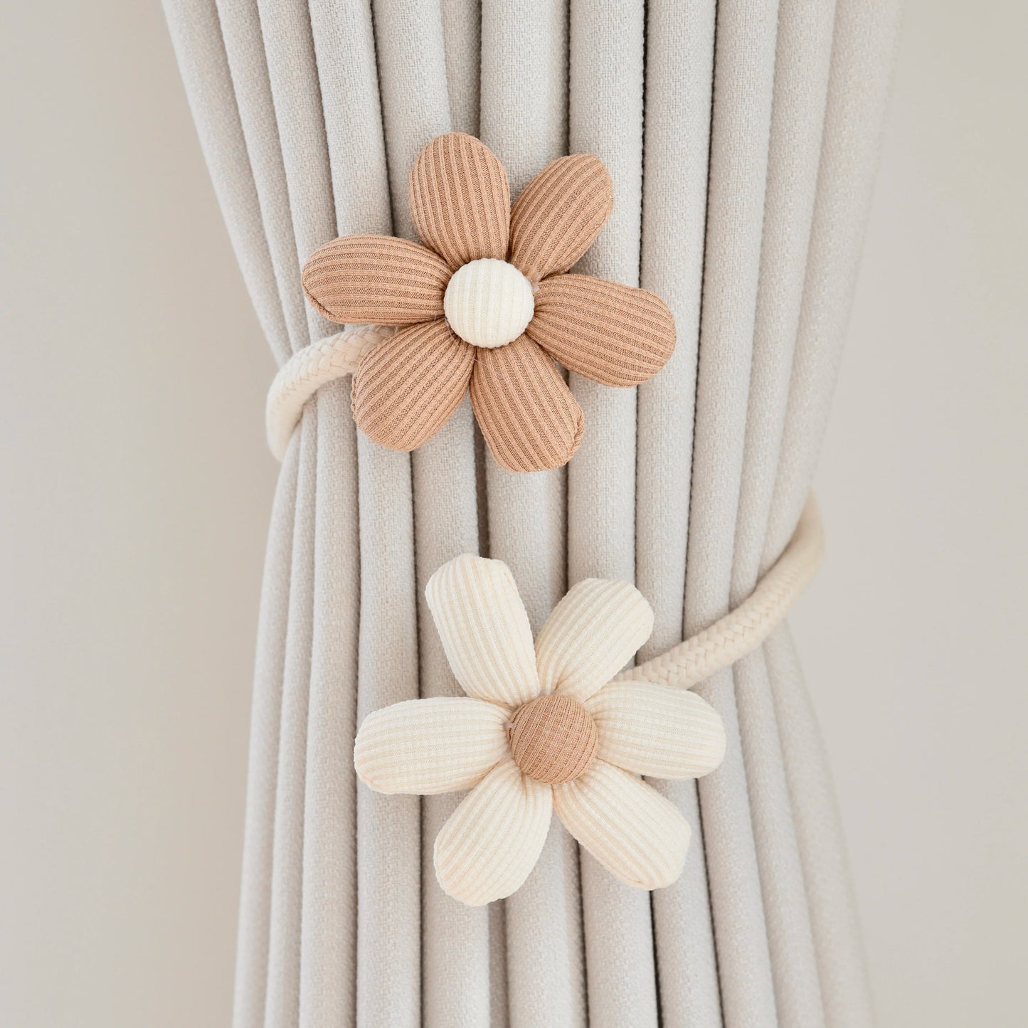 Flower Curtain Tieback Window Curtain Buckle Clip Kids Room Hanging Curtain Holders Tie Backs Curtain Accessories Decor