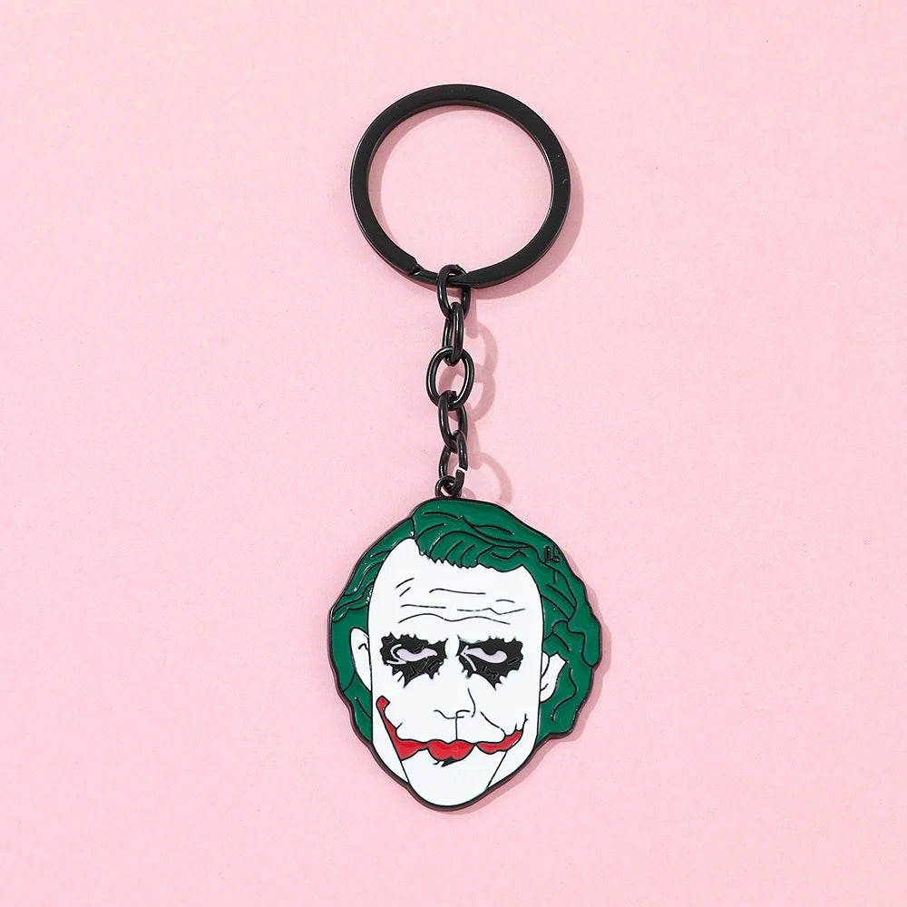 Latest Manga, Film and Television Joker Keychain New Zinc Alloy Keychain Keychain