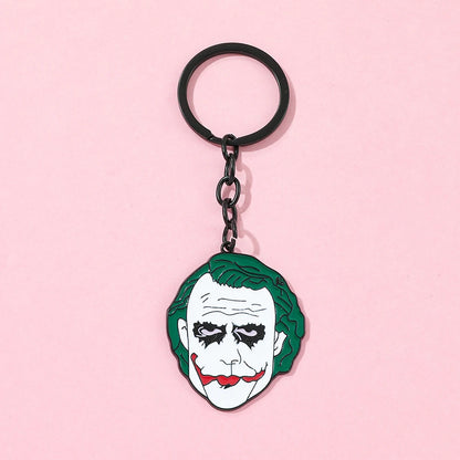 Latest Manga, Film and Television Joker Keychain New Zinc Alloy Keychain Keychain
