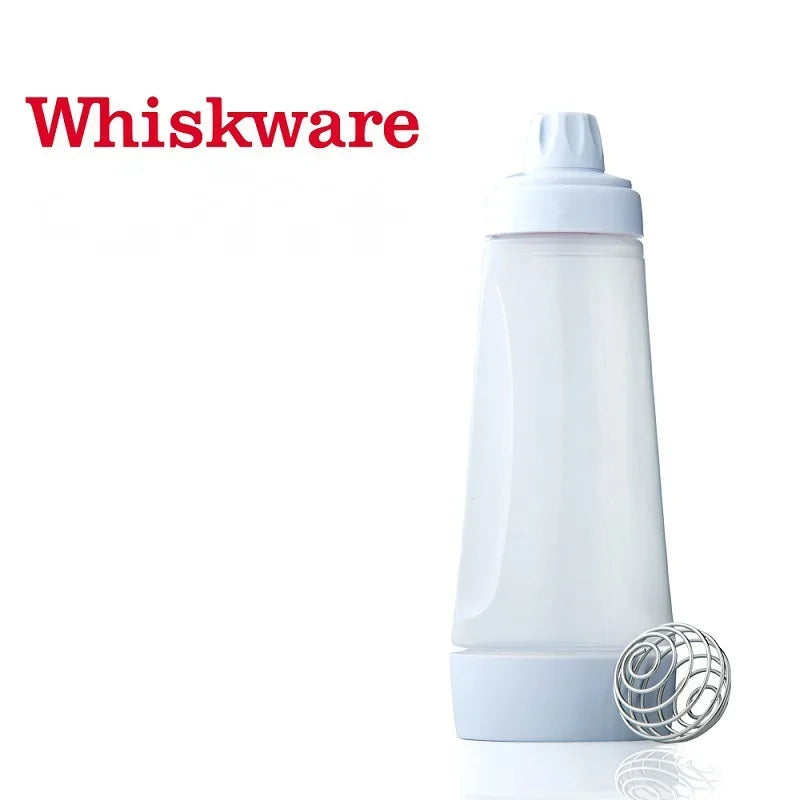 Pancake Batter Bottle Battler Mixer With Blender Ball Wire Whisk For Restaurant Baking Pancakes Cupcakes Muffins Crepes And More