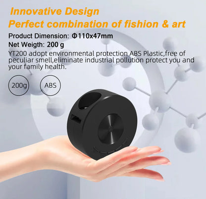 HD Outdoor Home Theater  Projector YT200 Portable LED Projector Media Player Audio Projectors Wired Screen For iPhone/Android