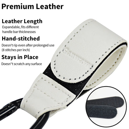 Stroller Accessories 2PCS Hooks Portable Baby Pram Universal Leather Hook