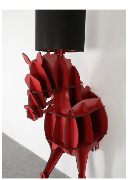 Organizer Living Room Cabinets Open Shelves Light Accent Modern Display Cabinet Storage Wall Luxury Vitrina Home Furniture