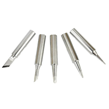 5PCS/10PCS Soldering Iron Tips Soldering Iron Head Set DIY Electric Soldering Iron Replacement Tip Repair