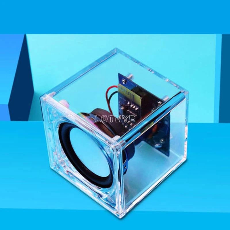 Mini Bluetooth Speaker Making Kit Small Audio Parts Electronic DIY Power Amplifier Mobile Speaker Electronic Kit Soldering