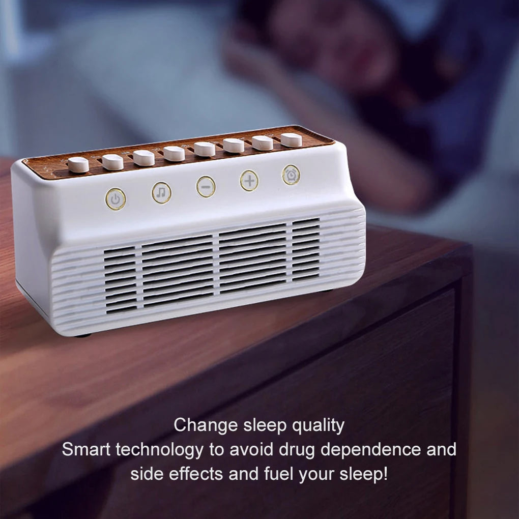 Wireless Bluetooth Speaker Noise Timed Natural Sounds Music Box Improve Sleep Rain Sea Waves Bird Thunder Relax Reduce Stress