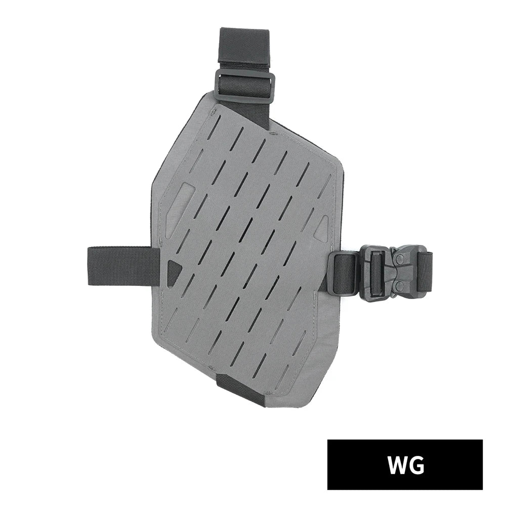 Tactical Leg Holster Magazine Pouch Hunting Airsoft Plate Carrier Molle Drop Platform Thigh Protector Glock Camping Outdoor Spor