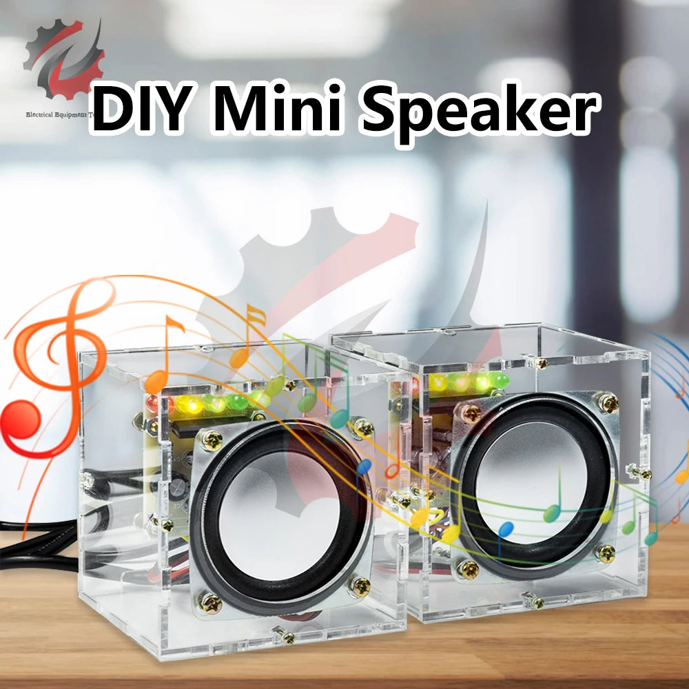 DIY 3W Bluetooth Speaker Making And Assembling Electronic Welding Kit Teaching Practice DIY Electronic Kit Speaker Welding Kit