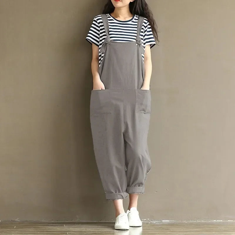 Maternity Bib Pant Suspender Trouser Casual Female Women Wide Leg Romper Overalls Strap Jumpsuit Streetwear  pregnancy pants