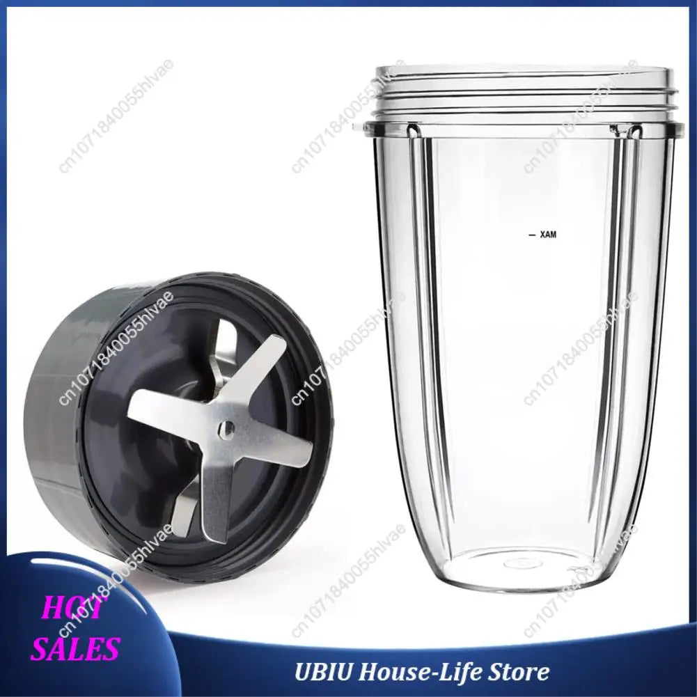 Blender 24OZ Cup And Extractor Blade Blender Accessories Spare Parts Kit Compatible For Nutribullet Pro 600W/900W Series-Best Se