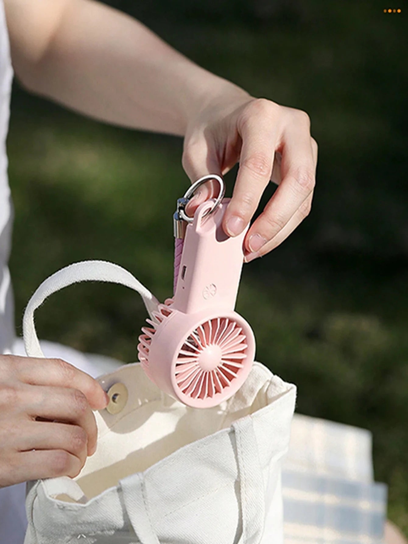 Mini Portable Fans Handheld USB Rechargeable Fan Mini Desktop Air Cooler Outdoor Fan Cooling Travel Hand Fans Ventilation Fan