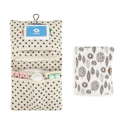 Portable Baby Diaper Bag Stroller Nappy Bags Newborn Quilted Button Diaper Storage Multifunctional Organizer Babies Accessories