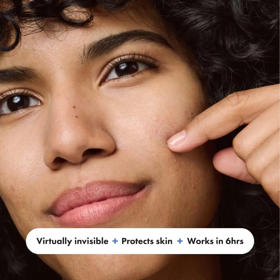 Mighty Patch™  Hero Cosmetics Invisible+ Patch - Daytime Hydrocolloid Acne Pimple Patches for Covering Zits and Blemishes