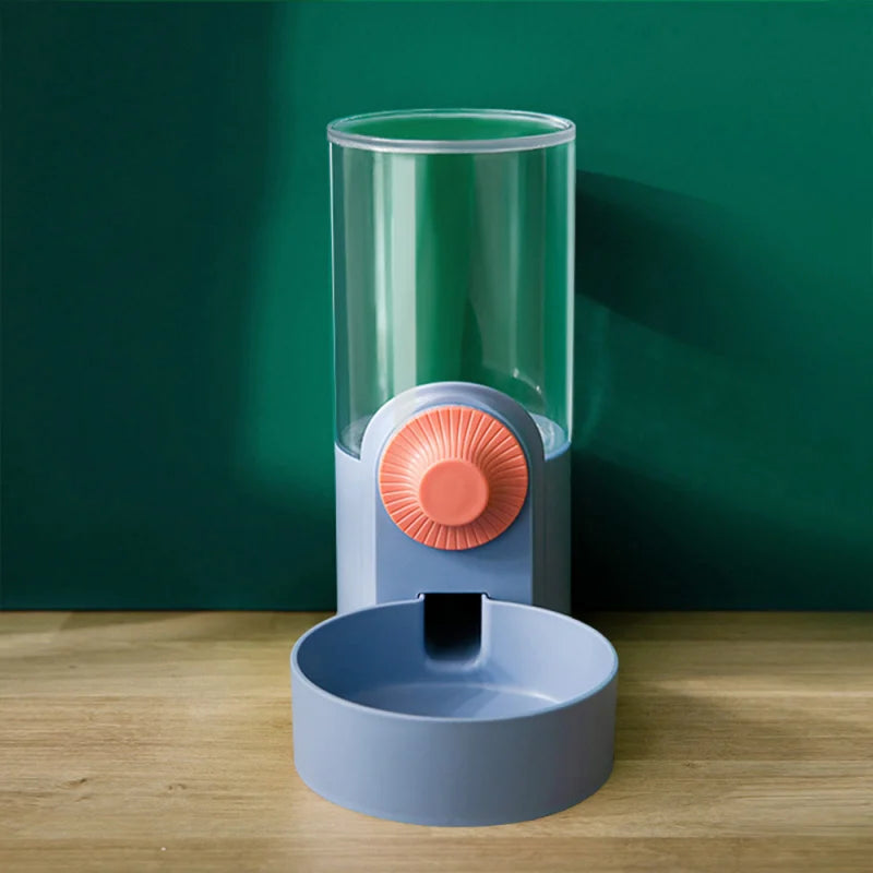 Automatic Pet Feeder Cage Hanging Bowl Water Bottle Food Container Dispenser For Puppy Cats Rabbit Birds Pet Feeding Product