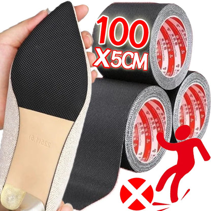 Sole Cuttable Anti Slip Shoes Stickers High Heels Anti Damage Patch Shoes Wear Resistant Self Adhesive Boots Protectors Paster