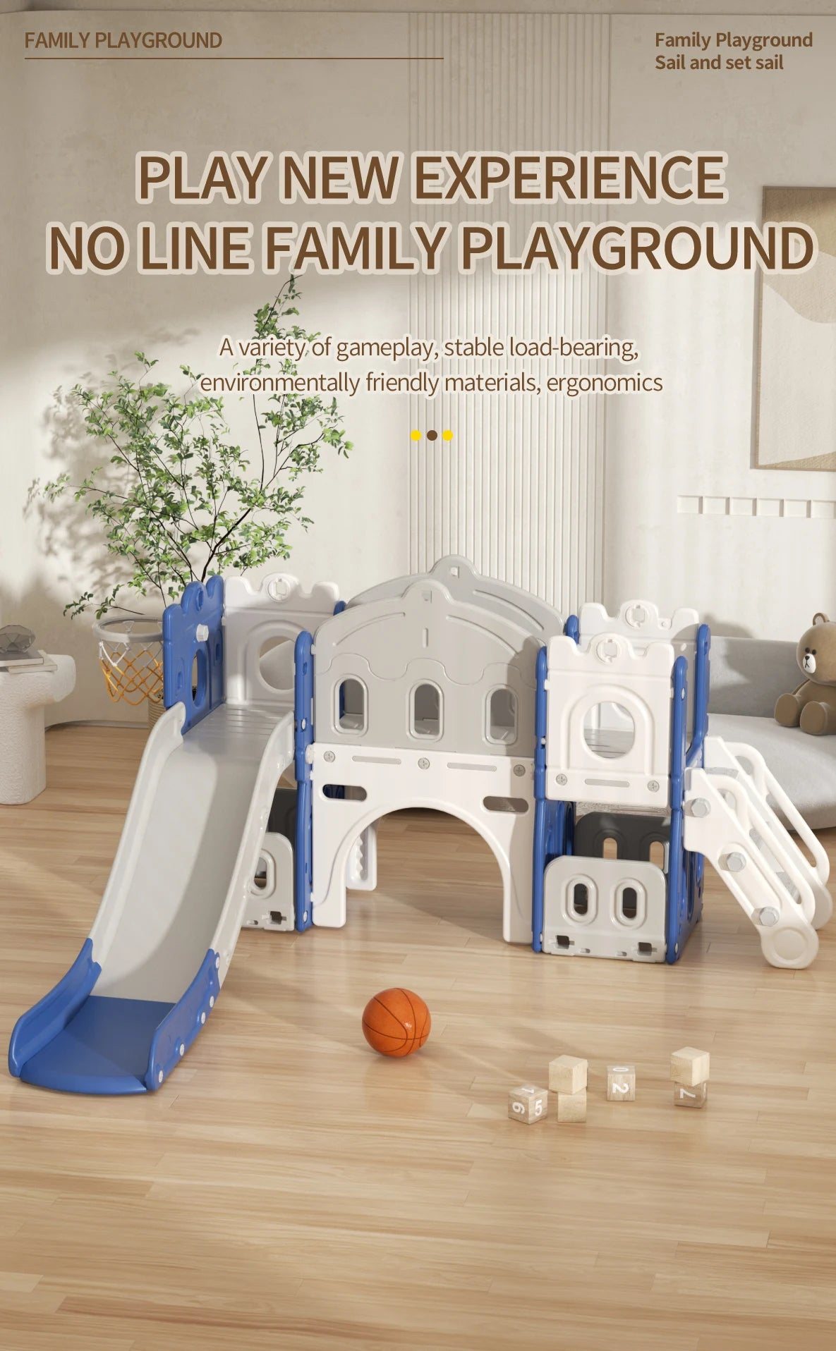 Slide child Swing Combination Children Multi-function Indoor Slide Swing Baby Home Storage Slide Swing Combination Children Park