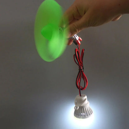 Educational Tool DIY Assembly Kit For Outdoor Experiments ABS PP Metal Material Versatile Renewable Energy For Science Projects